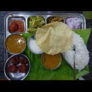 Nach dem anstrengenden Tag freute sich Dagmar über dieses Thali